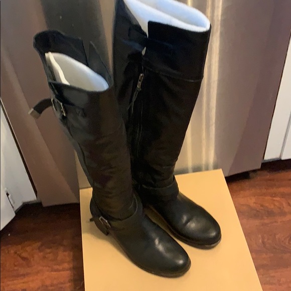 Ugg Bess over the knee black leather boots - Picture 2 of 8